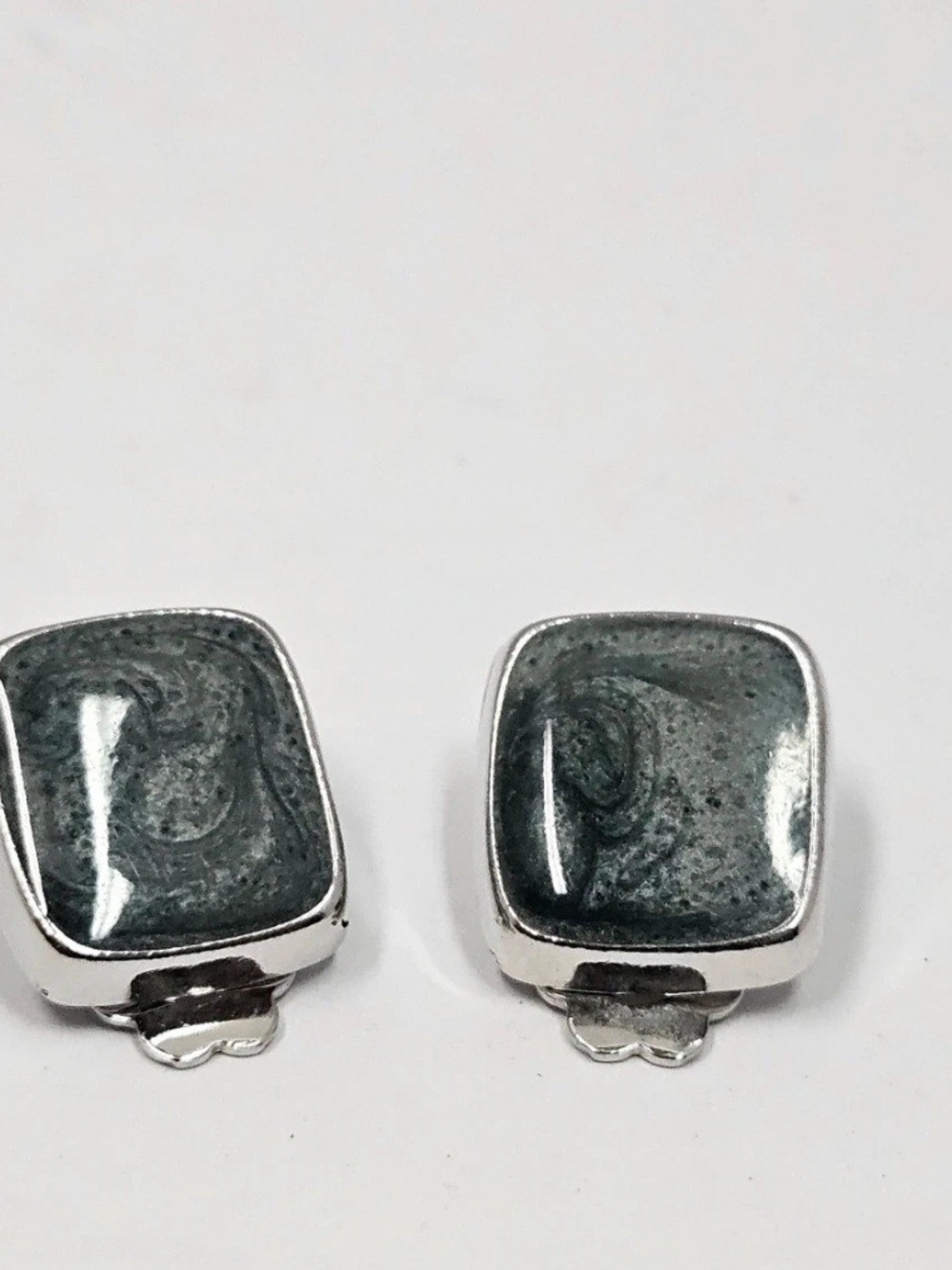 Vintage Gray Clip-Ons